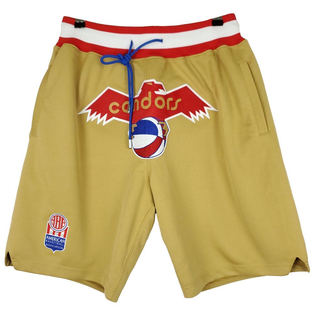 Just Don‎ Pittsburgh Condors Mitchell & Ness ABA M Medium Jersey Shorts NWT